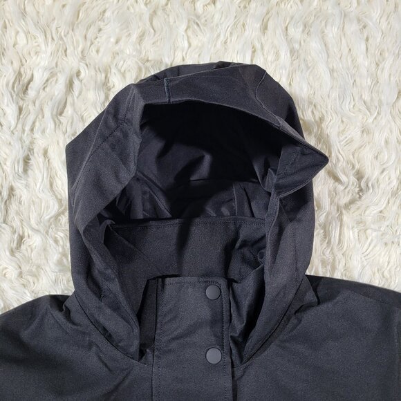 Athleta Rainout Sutro Long Trench | Black - NWT - Picture 6 of 16